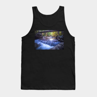 High Water Bridge Marcy Trail Waterfaill Adirondacks Upstate New York Tank Top